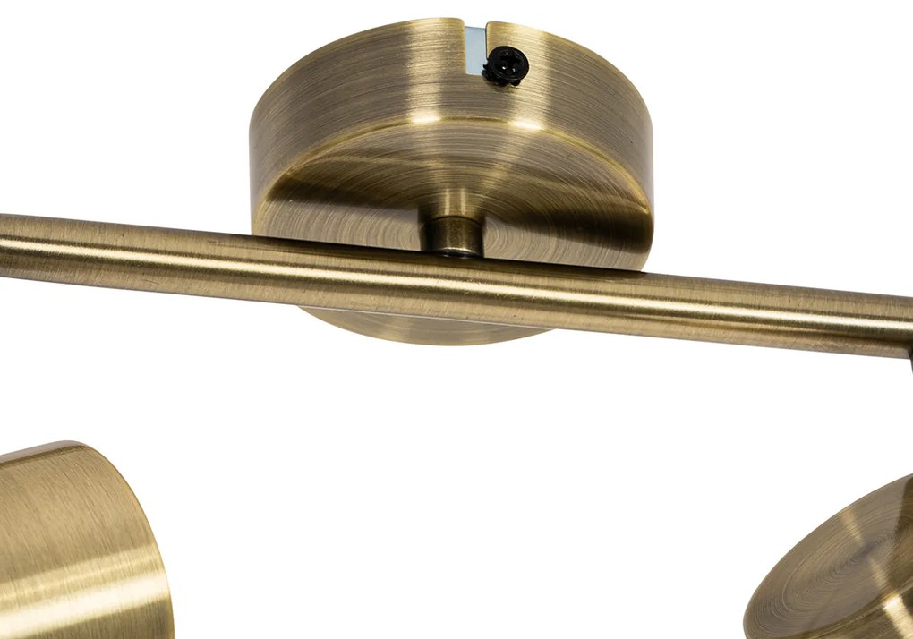 Faretto moderno bronzo orientabile 2 luci - Jeana