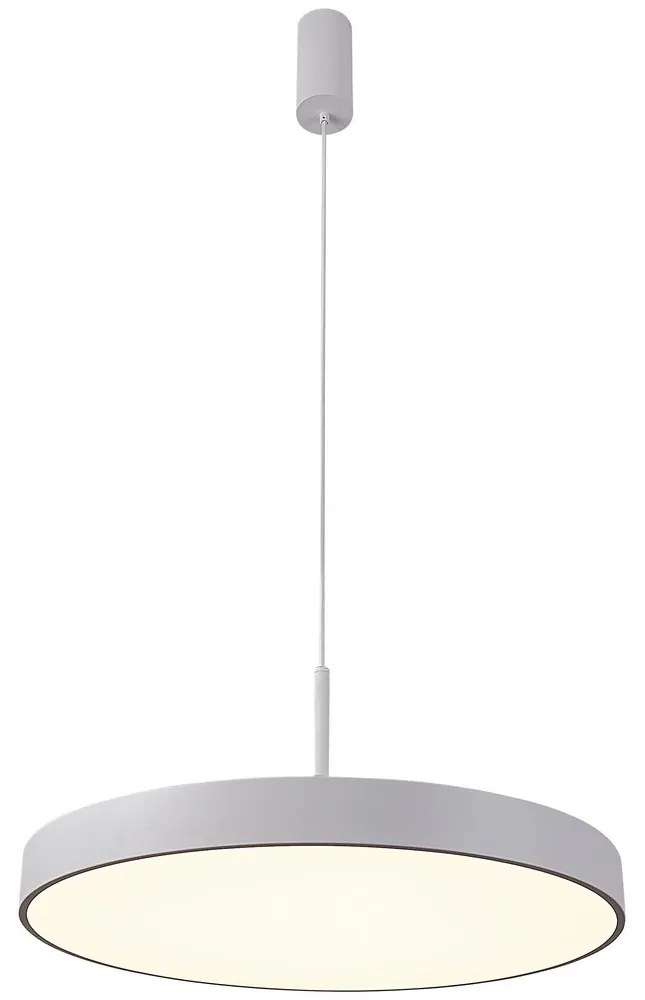 Azzardo AZ5087 - Lampadario a sospensione con filo LED dimmerabile MARCELLO LED/30W/230V bianco + +TC