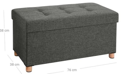 Panca SULTAN grigio scuro