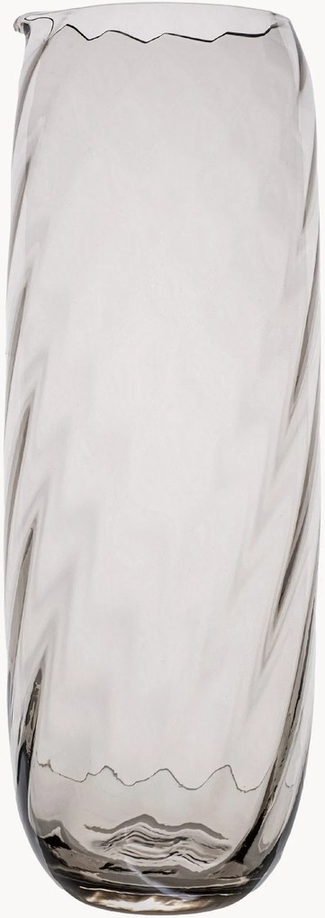 Caraffa in vetro soffiato Swirl Daily