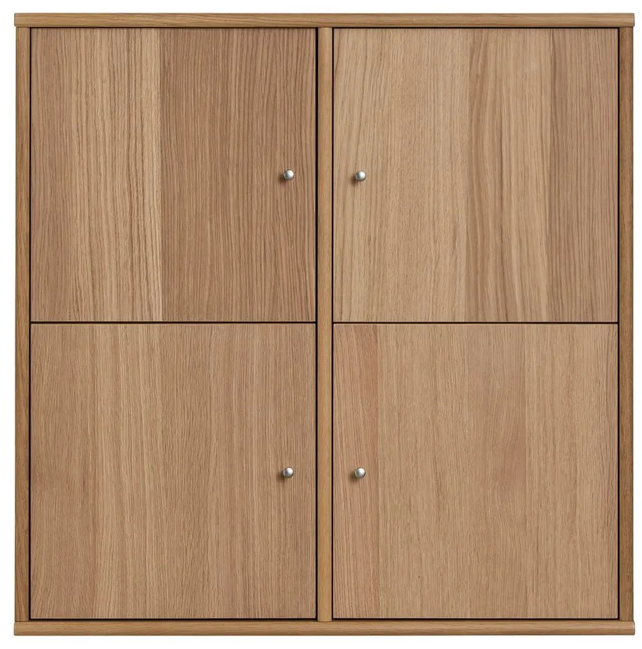 Libreria a sospensione in rovere naturale 70x70 cm Mistral - Hammel Furniture