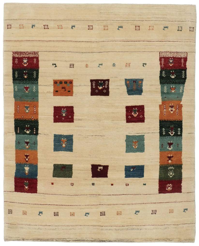 Gabbeh Tappeto persiano 200 x 160 (Iran) Annodato A Mano