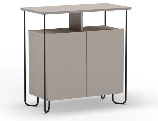 Mobile grigio-beige 80x80 cm Dilly - Marckeric