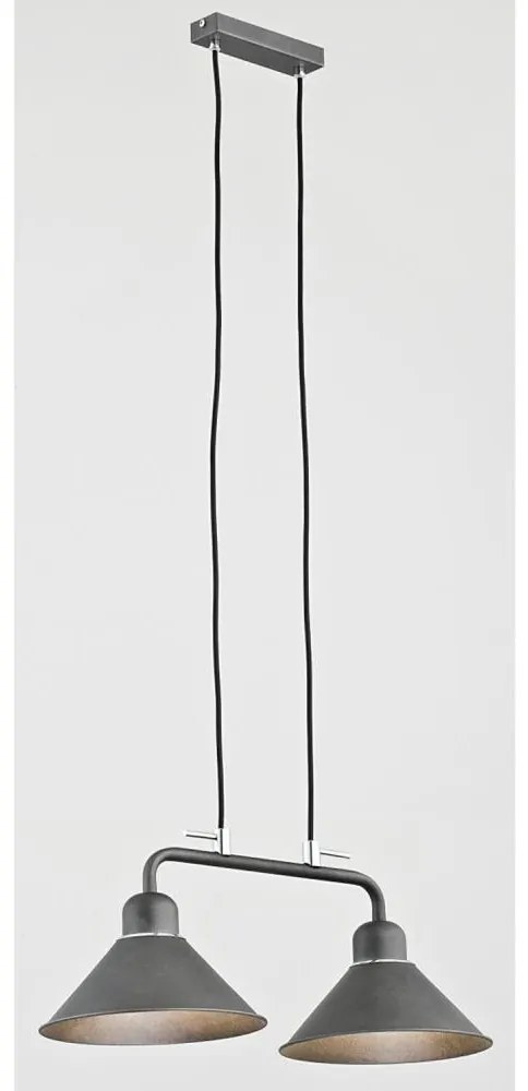 Argon 767 - Lampada a sospensione DŻERBA 2xE27/60W/230V