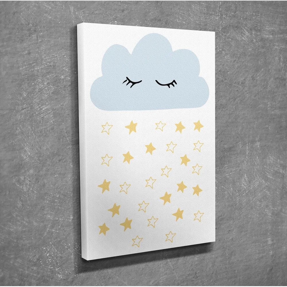 Quadro per bambini 30x40 cm Cloud - Wallity