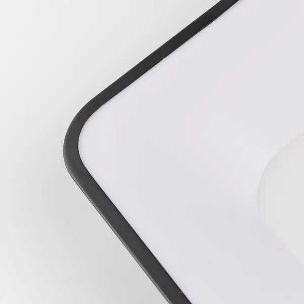 Brilagi - plafoniera LED dimmerabile FALCON II LED/80W/230V 40x40 cm nera + telecomando