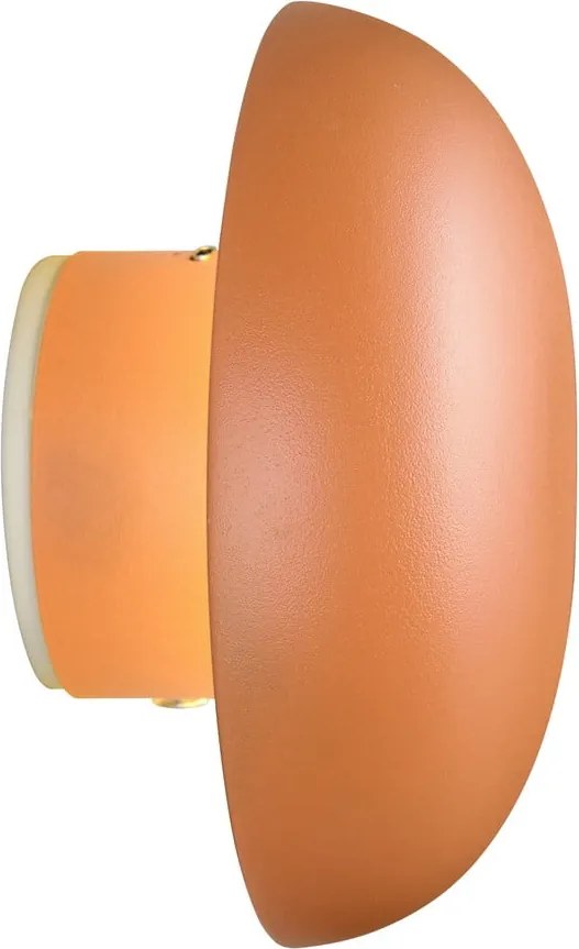 Lampada da parete LED arancione con ricarica USB Davey – Trio