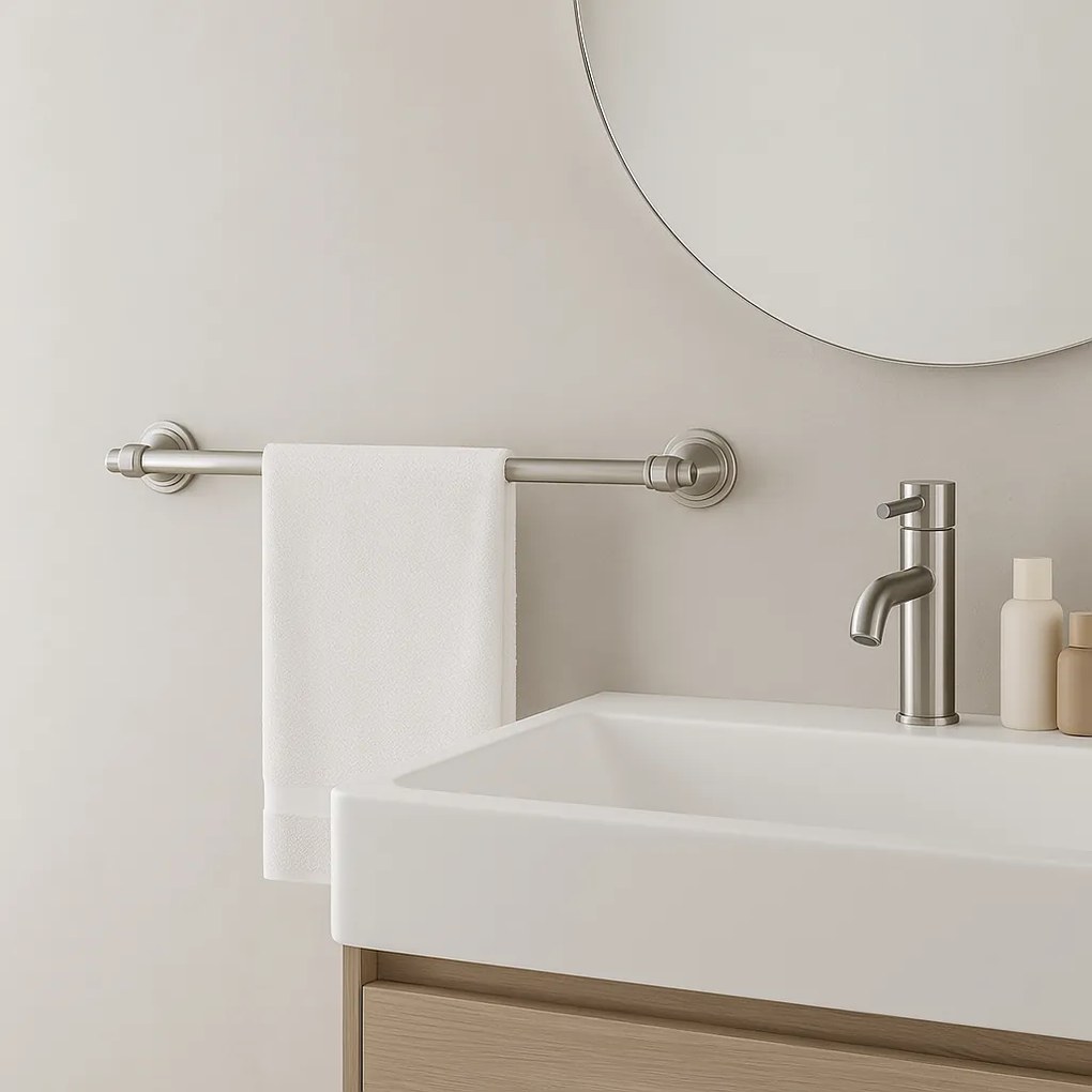 Portasciugamano da bagno 16101 Aristo Brush Nickle