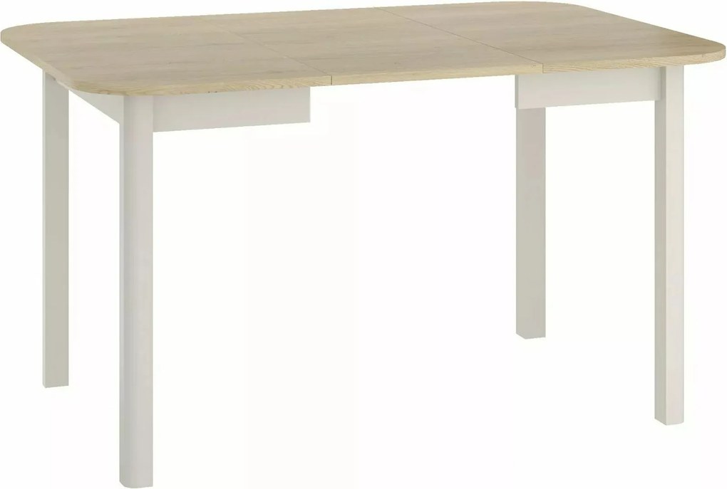 Tavolo Dante II allungabile in rovere Cremona Torro e cashmere – 90/130x90x75 cm
