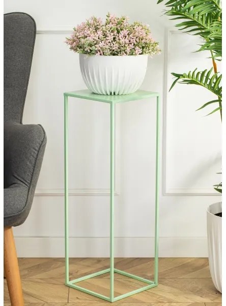 Portafiori 70x24 cm luce verde