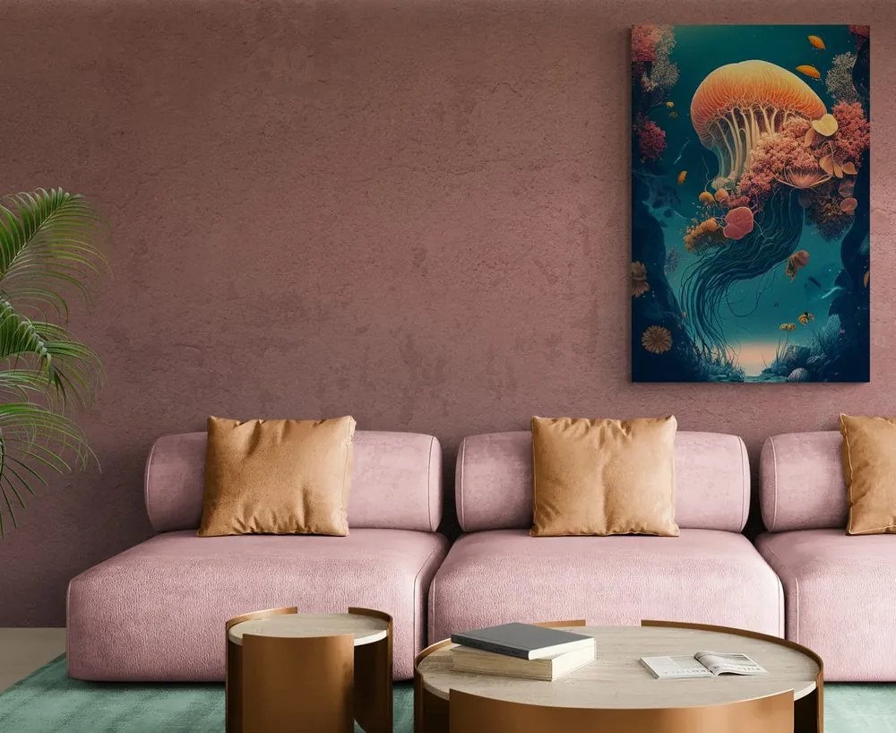 Quadro su tela – Medusa surrealista