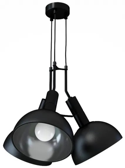 Lampadario a sospensione con filo BUFFI 3xE27/60W/230V