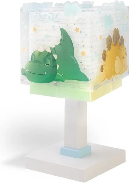 Dalber 63451 - Lampada da comodino LED per bambini BABY DINOS 1xG4/4W/230V multicolore