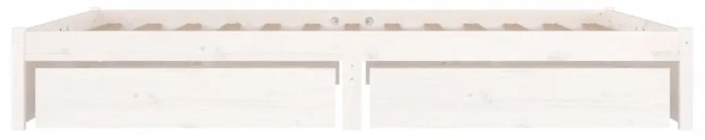 Giroletto con cassetti bianco 140x200 cm