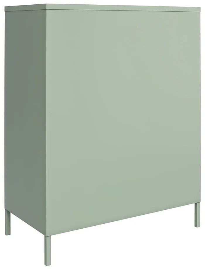 Armadio in metallo verde 40x102x80 cm Mission District - Støraa