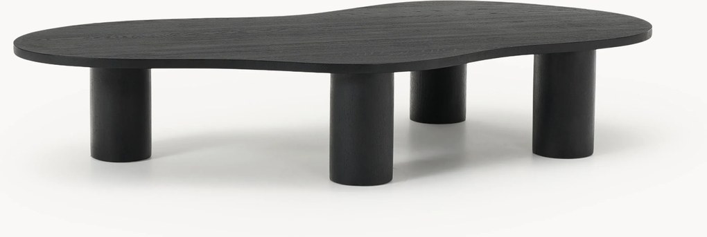 Tavolino da salotto in legno di quercia dalla forma organica Didi