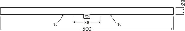 Tubo fluorescente LED S14d/6W/230V 2700K 50 cm - Osram