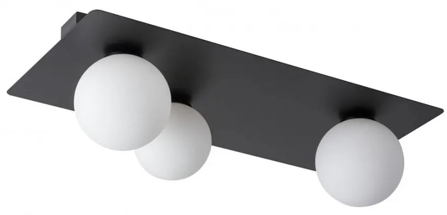 Plafoniera  ARGON 3xG9/12W/230V nera