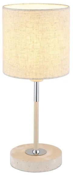 Globo 15968T - Lampada da tavolo DELEON 1xE14/40W/230V