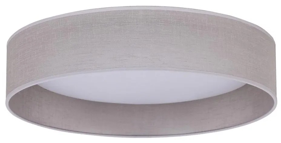 Duolla - Plafoniera LED ROLLER LED/24W/230V diametro 45 cm grigio chiaro