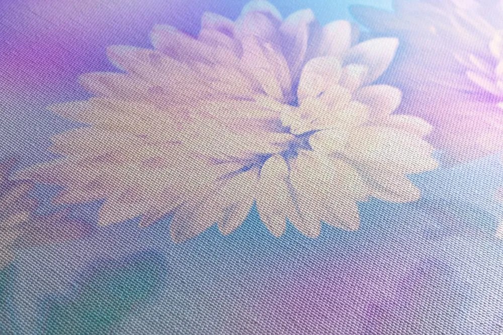 Stampa su tela – Fiore di crisantemo