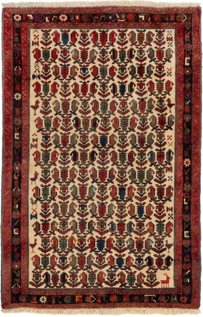 Shiraz Tappeto 170x110 (Iran) Annodato A Mano