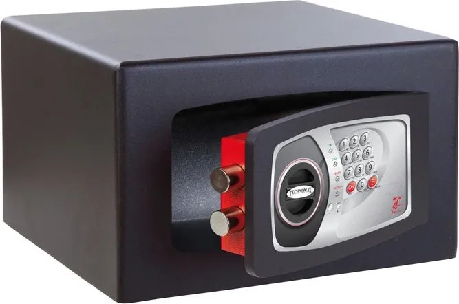 Cassaforte con codice elettronico TECHNOMAX NMT/3 da fissare L 35 x H 22 x P 30 cm