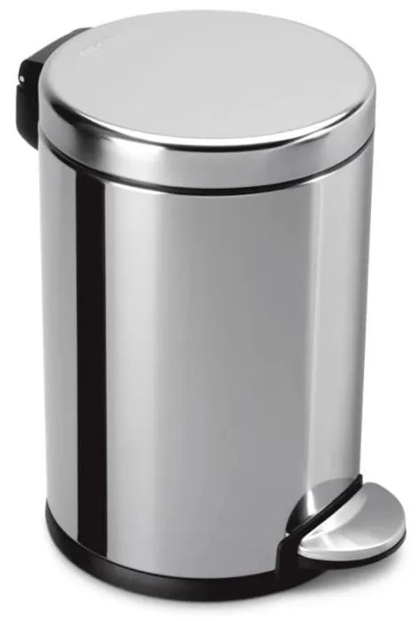 Cestino in acciaio a pedale da 4,5 l - simplehuman