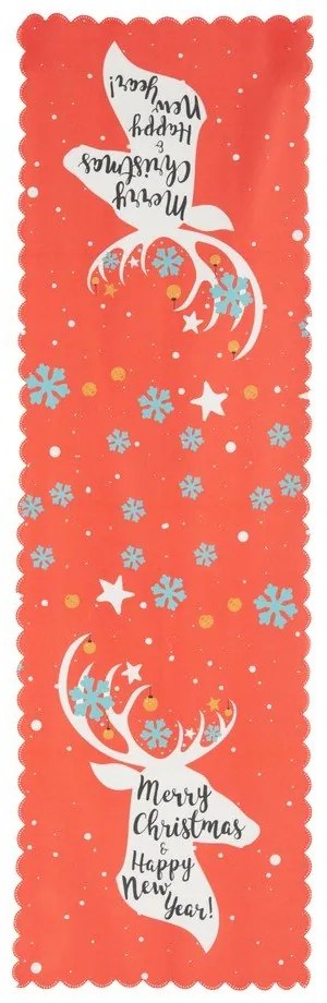 Set di 4 federe natalizie e runner da tavola Joy - Minimalist Cushion Covers