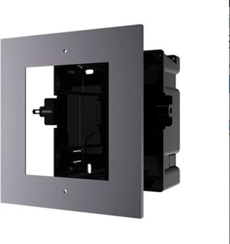 DS-KD-ACF1/Plastic Cassetta da incasso 1 Modulo Completa di Cornice - Hikvision