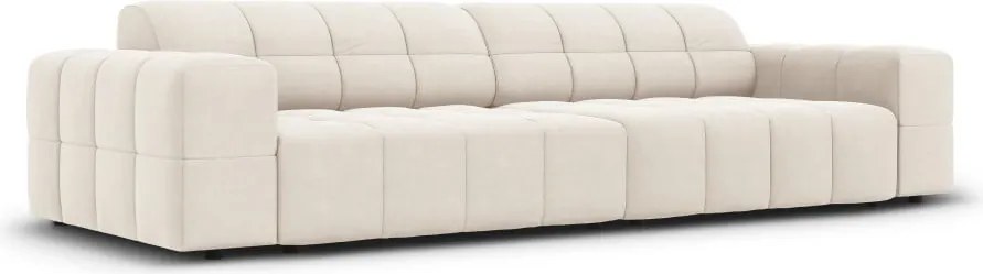 Divano a 4 posti Chicago in velluto - L244 cm