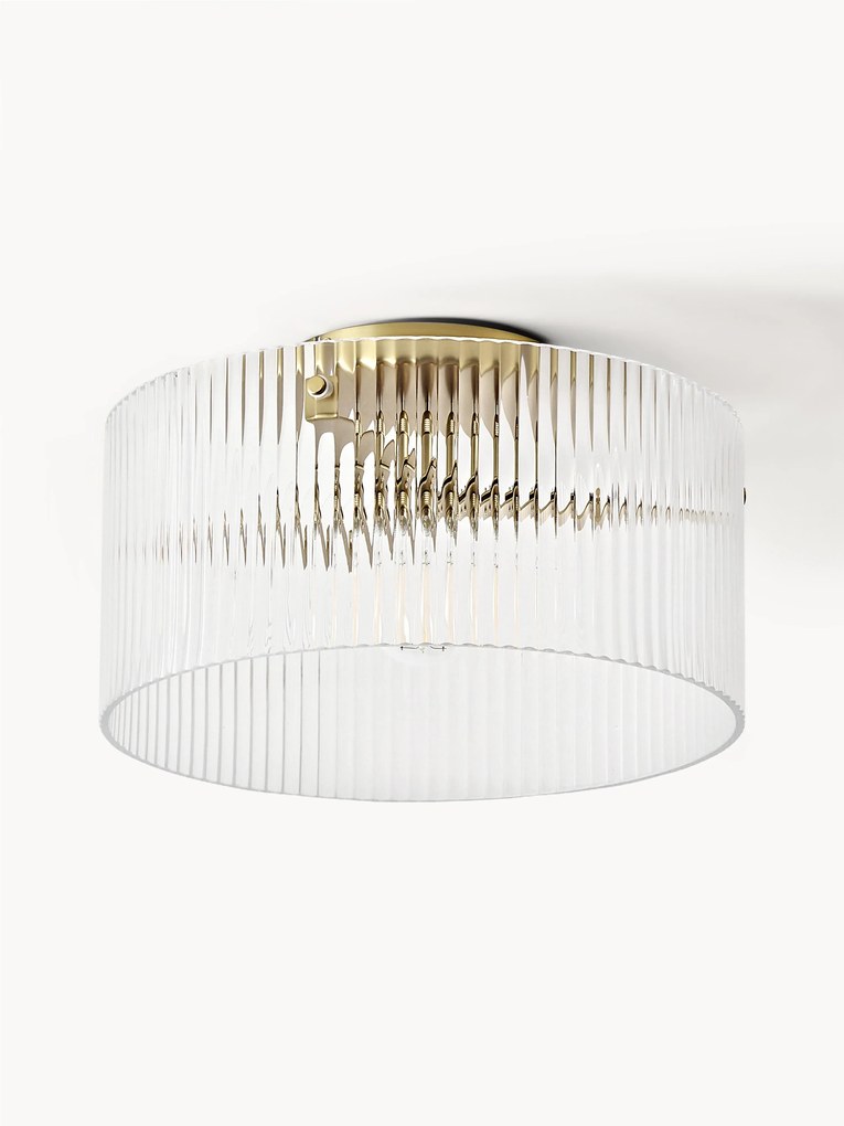 Lampada da soffitto in vetro Emmi