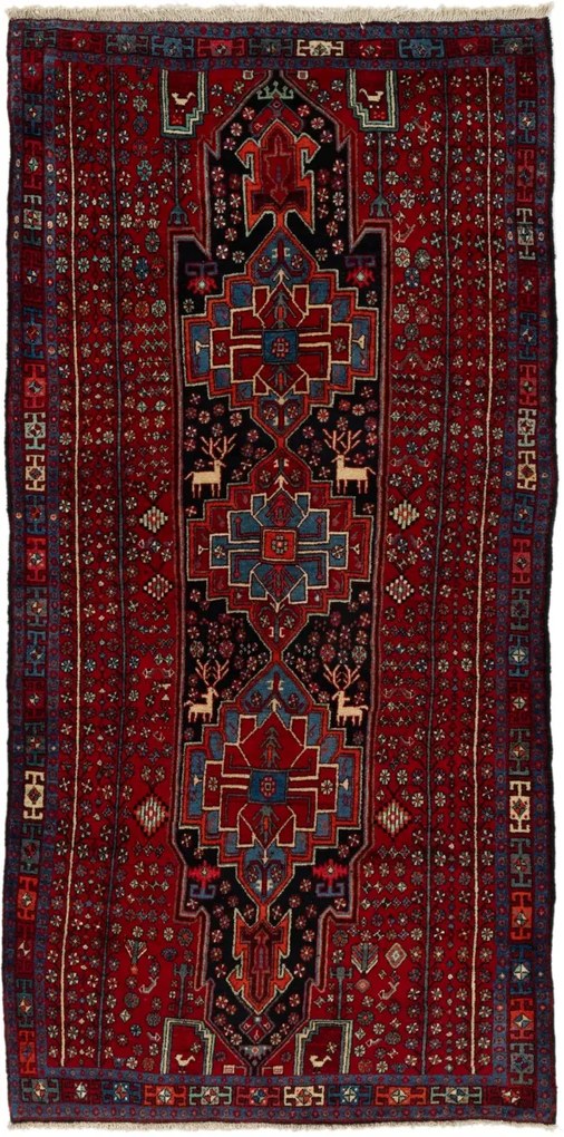Kurdi Tappeto persiano 260 x 130 (Iran) Annodato A Mano