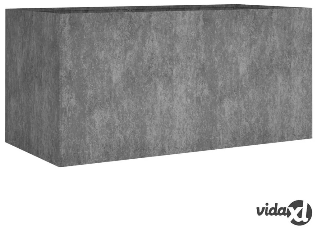 vidaXL Fioriera 80x40x40 cm in Acciaio Corten