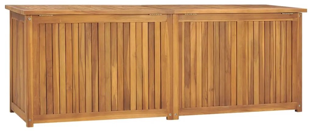 Cassa da giardino 150x50x55 cm in legno massello di teak