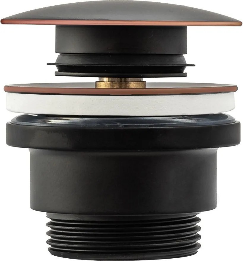 Tappo per lavabo universale klik-klak Rea Old Black