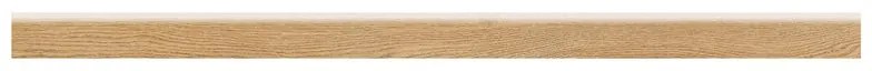 Piastrella battiscopa Harmony in gres porcellanato rovere L 60 x H 6.5 cm x Sp 9 mm opaco confezione da 7.2 ml