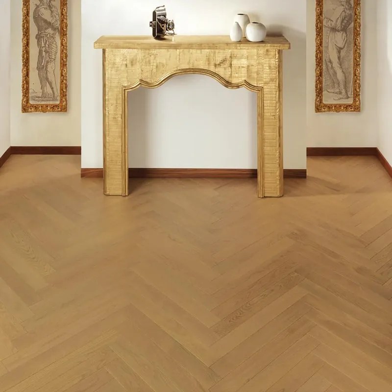 Parquet massello in rovere vaniglia Elegance spazzolato NaturaFloor Double Life