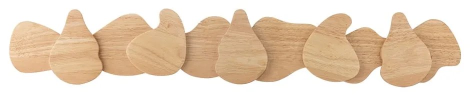 Appendiabiti da parete di colore naturale in cauciù Ross - Bloomingville