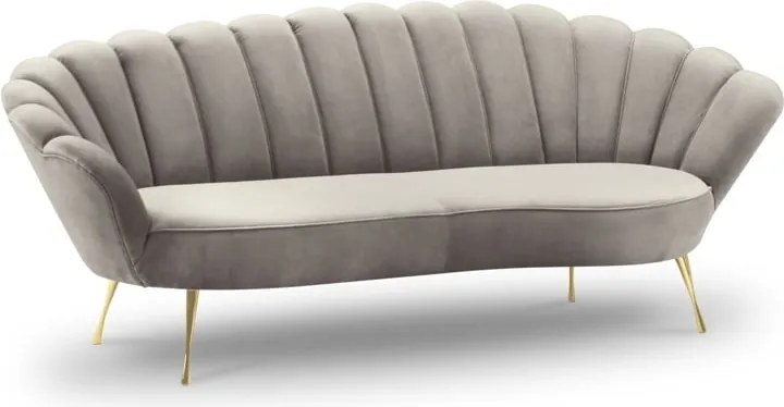 Divano Kingston 3 posti in velluto - L224 cm