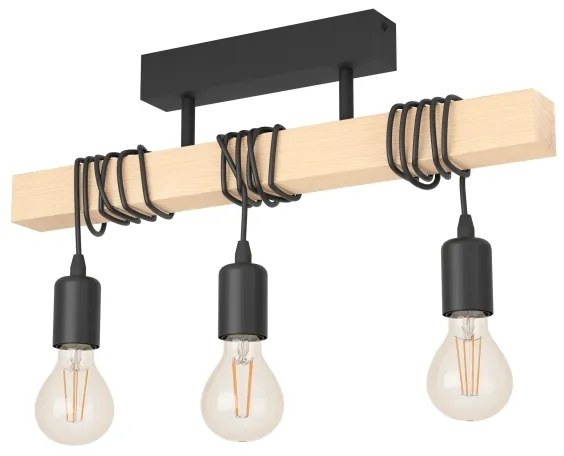 Eglo 43511 - Lampadario a plafone TOWNSHEND 3xE27/60W/230V