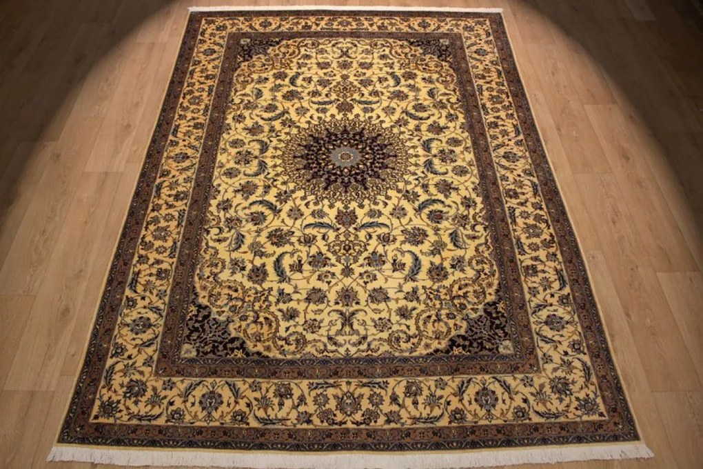 Nain Tappeto 210 x 300 (Iran) Annodato A Mano