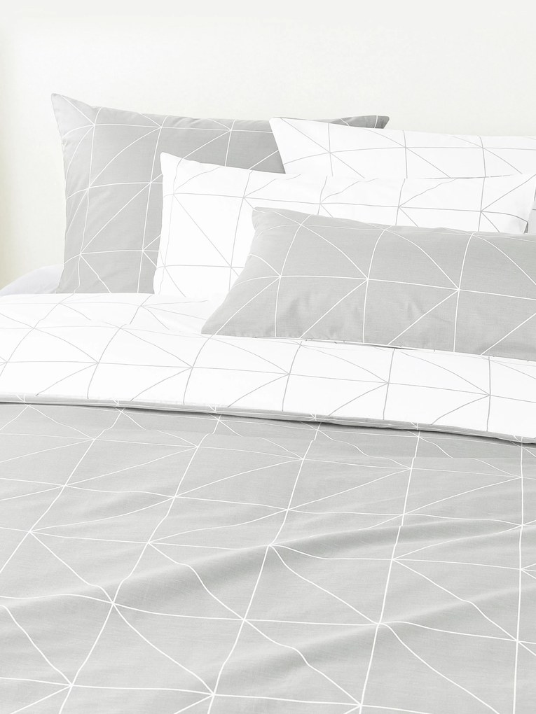 Copripiumino in cotone con motivo Marla