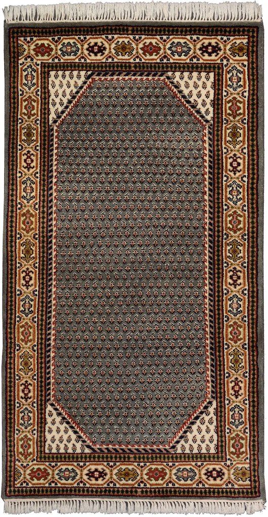 Mir Tappeto orientale 90 x 160 Marrone (Indian) Annodato A Mano