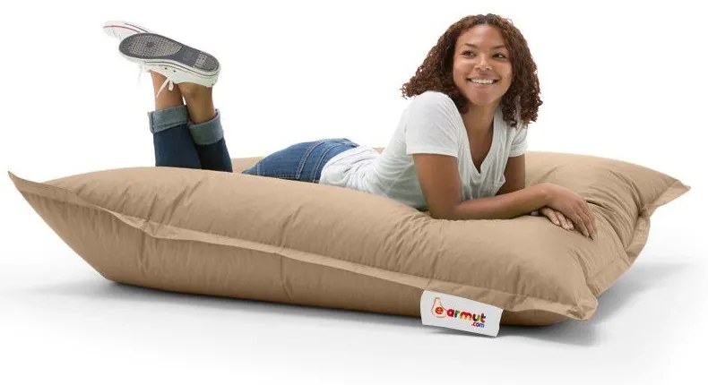 Puof a sacco beige Yonah – Floriane Garden