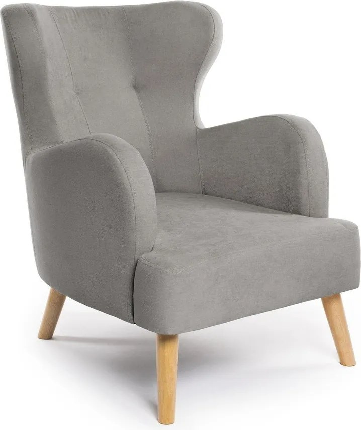 Poltrona grigio chiaro Noemye - Bonami Essentials