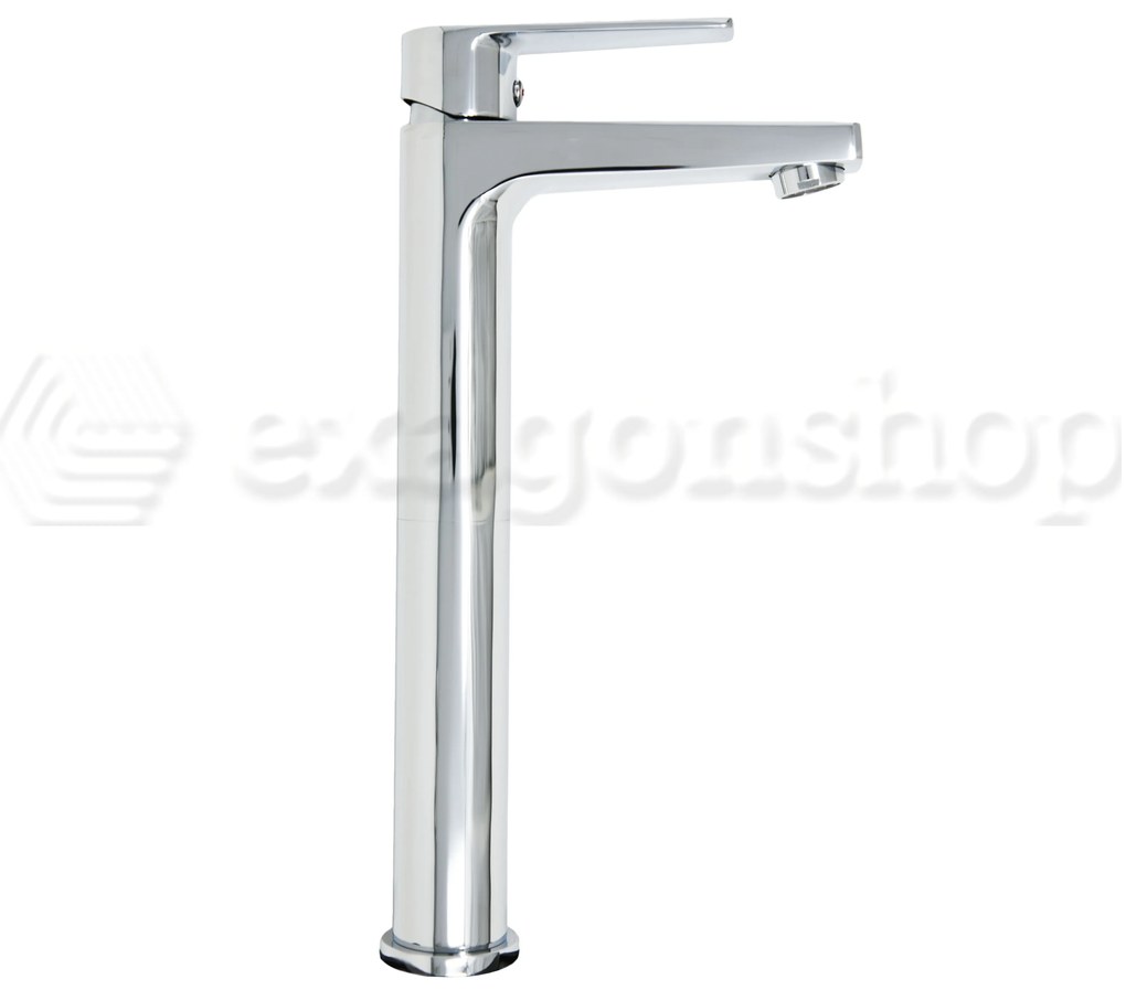 Bridge coppia miscelatori monocomando per lavabo alto e bidet cromo