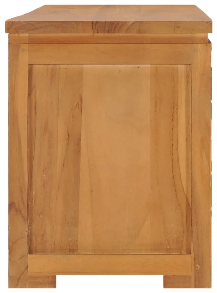 Mobile porta tv 110x30x40 cm in legno massello di teak