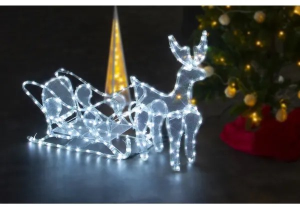 Retlux - LED Decorazione natalizia per esterni LED/12W/230V IP44 renna