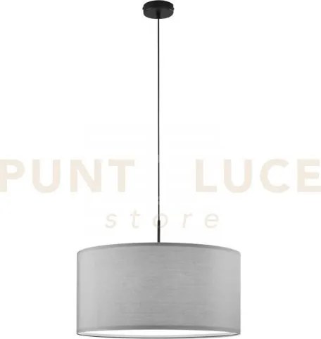 Lampadario a sospensione capital grigia 1 luce attacco e27 53x53x15...